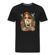 Lade das Bild in den Galerie-Viewer, Premium T-Shirt Pin-Up - Schwarz