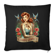 Lade das Bild in den Galerie-Viewer, Scharfes Kissen - Schwarz