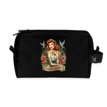 Lade das Bild in den Galerie-Viewer, Kultige Kulturtasche - Schwarz