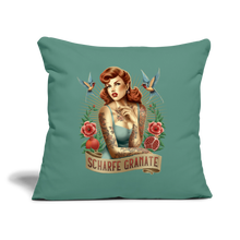 Lade das Bild in den Galerie-Viewer, Scharfes Kissen - Tanngrün