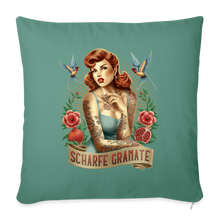 Lade das Bild in den Galerie-Viewer, Scharfes Kissen - Tanngrün