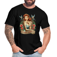 Lade das Bild in den Galerie-Viewer, Premium T-Shirt Pin-Up - Schwarz