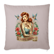 Lade das Bild in den Galerie-Viewer, Scharfes Kissen - helles Taupe