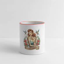 Lade das Bild in den Galerie-Viewer, 💣 Die Scharfe unter den Tassen - Weiß/Rot