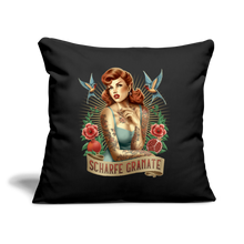 Lade das Bild in den Galerie-Viewer, Scharfes Kissen - Schwarz