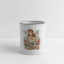 Lade das Bild in den Galerie-Viewer, 💣 Die Scharfe unter den Tassen - Weiß/Schwarz