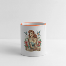 Lade das Bild in den Galerie-Viewer, 💣 Die Scharfe unter den Tassen - Weiß/Orange