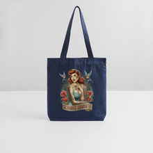 Lade das Bild in den Galerie-Viewer, Scharfe Granate Stoffbeutel - melange Blue