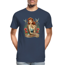 Lade das Bild in den Galerie-Viewer, Premium T-Shirt Pin-Up - Navy