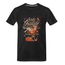 Lade das Bild in den Galerie-Viewer, Burlesque Granate Premium Organic T-Shirt - Schwarz