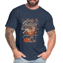 Lade das Bild in den Galerie-Viewer, Burlesque Granate Premium Organic T-Shirt - Navy