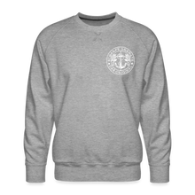 Lade das Bild in den Galerie-Viewer, Männer Premium Pullover - Grau meliert