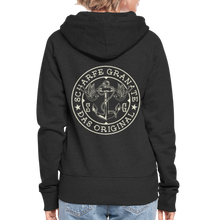 Lade das Bild in den Galerie-Viewer, Frauen Premium Kapuzenjacke - Schwarz