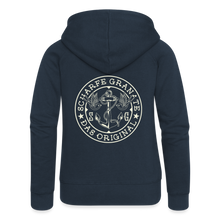 Lade das Bild in den Galerie-Viewer, Frauen Premium Kapuzenjacke - Navy