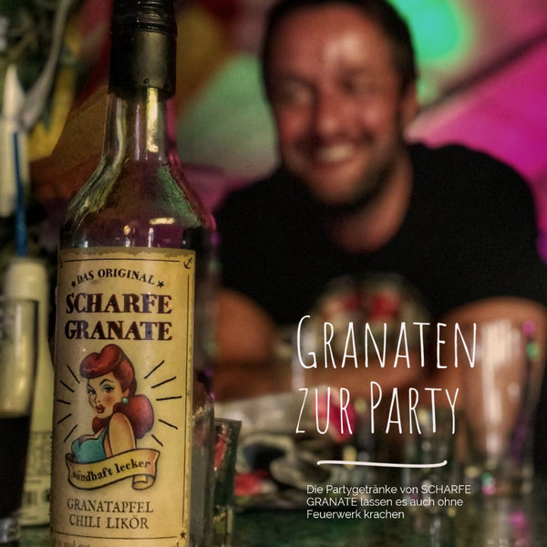 Die Partygetränke von SCHARFE GRANATE lassen es auch ohne Feuerwerk krachen