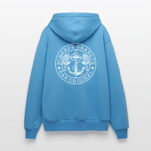 Lade das Bild in den Galerie-Viewer, Organic Relaxed Hoodie Made in EU -  Sol Blue

