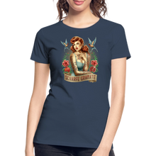 Lade das Bild in den Galerie-Viewer, Frauen Premium Bio T-Shirt - Navy
