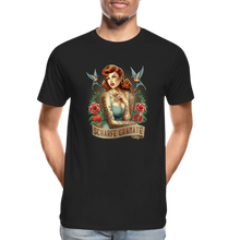 Lade das Bild in den Galerie-Viewer, Premium T-Shirt Pin-Up - Schwarz
