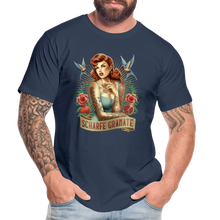 Lade das Bild in den Galerie-Viewer, Premium T-Shirt Pin-Up - Navy
