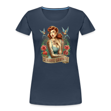 Lade das Bild in den Galerie-Viewer, Frauen Premium Bio T-Shirt - Navy
