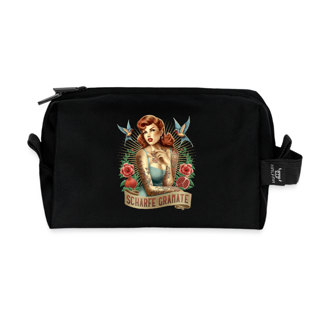 Kultige Kulturtasche - Schwarz