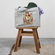 Lade das Bild in den Galerie-Viewer, Shopping Bag mit Schärfe-Faktor - Grau meliert
