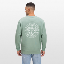Lade das Bild in den Galerie-Viewer, Männer Sweatshirt Pullover - Helles Graugrün
