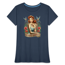 Lade das Bild in den Galerie-Viewer, Frauen Premium Bio T-Shirt - Navy
