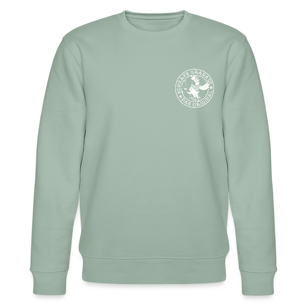 Männer Sweatshirt Pullover - Helles Graugrün