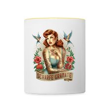 Lade das Bild in den Galerie-Viewer, 💣 Die Scharfe unter den Tassen - Weiß/Gelb
