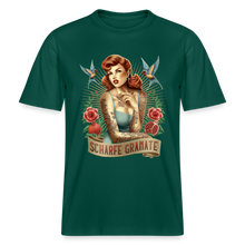 Lade das Bild in den Galerie-Viewer, T-Shirt „PinUp“ – Vintage-Vibes in starken Farben - Forest
