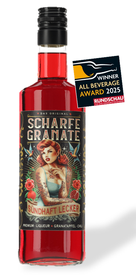 Granatapfel-Chili-Likör