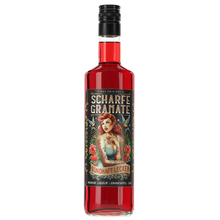 Lade das Bild in den Galerie-Viewer, SCHARFE GRANATE – Granatapfel-Chili-Likör (700ml, 18% vol.) + Poster-Aktion
