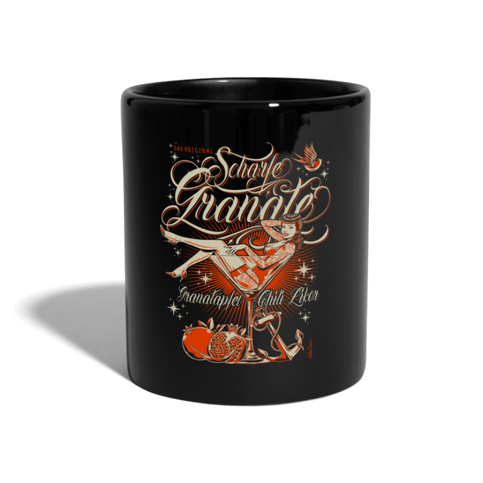Scharfe Tasse - Schwarz