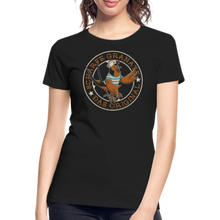 Lade das Bild in den Galerie-Viewer, Frauen Premium Bio T-Shirt - Schwarz
