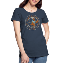 Lade das Bild in den Galerie-Viewer, Frauen Premium Bio T-Shirt - Navy
