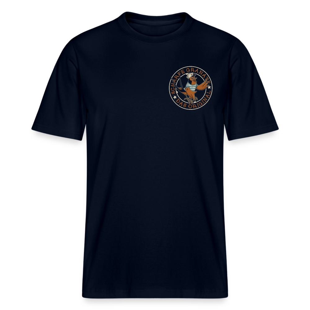 Unisex Bio-T-Shirt 'SWALLOW' - Navy