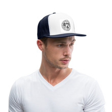 Lade das Bild in den Galerie-Viewer, Retro Trucker Cap - Weiß/Navy
