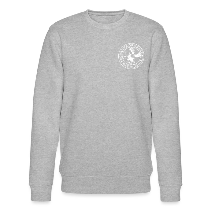 Männer Sweatshirt Pullover - Grau meliert