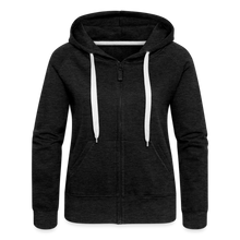 Lade das Bild in den Galerie-Viewer, Frauen Premium Kapuzenjacke - Anthrazit
